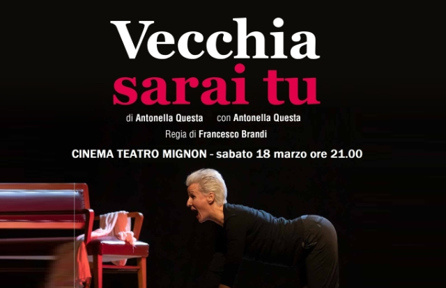 Sabato 18 marzo torna Tirano Teatro con il divertente monologo di Antonella Questa